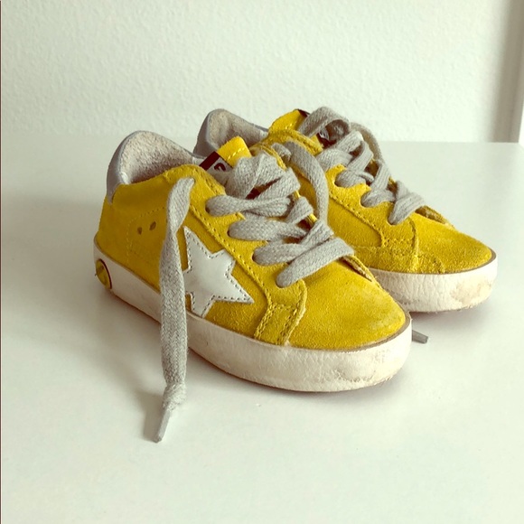 Golden Goose Other - Golden Goose Kid Yellow Superstar Sneaker